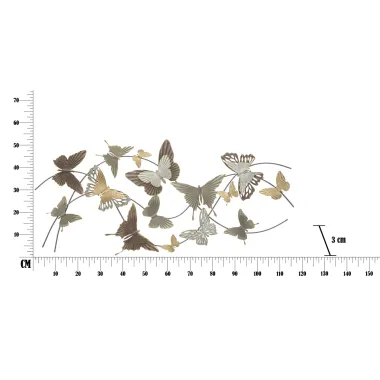 PANEL ŻELAZNY BUTTERFLY SMART 118X3X52 cm